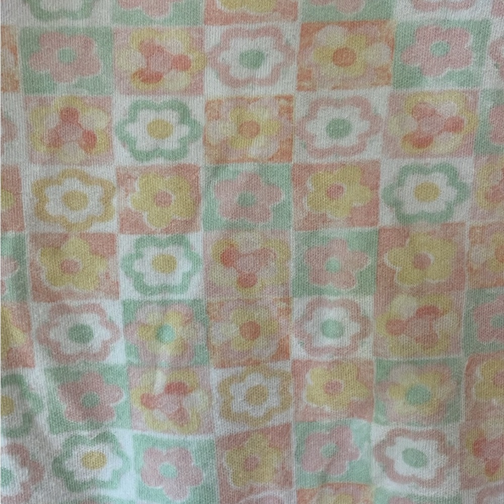 Burt’s Bees pastel flower pajamas